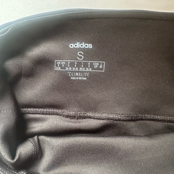 Adidas Classic Black Leggings Size Small - Picture 2 of 8